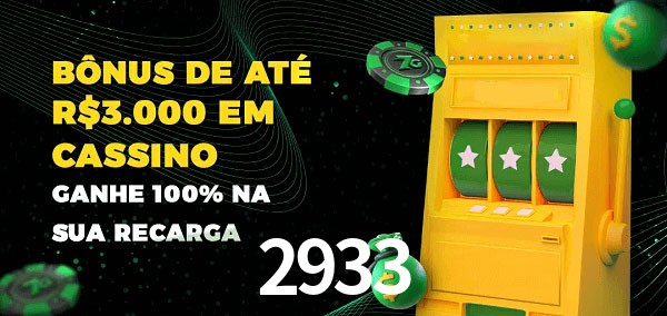 2933 melhor bônus de depósito
